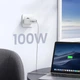 Зарядний пристрій Ugreen CD226 4xUSB 100W GaN 3хUSB-C+USB-A PD 3.0/2.0 White (15337) - зображення 6
