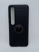 Силиконовый чехол AutoFocus с кольцом для Xiaomi Mi 10 / Mi 10 Pro Черный - изображение 1