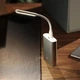 Светодиодный гибкий светильник LED ночник для повербанка компьютера ноутбука USB лампа-фонарик для чтения, Белый - изображение 6