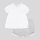 Дитячий літній комплект (блузка + шорти) для дівчинки Chicco 77699-091 50 см Комбінований (8059609309986) - зображення 2