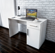 Стол письменный прямой Tobi Sho ST-0003 с тумбой 1200х760х500 Белый - изображение 3
