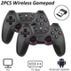 Бездротовий геймпад джойстик для ПК Tv Box Game Stick Android Windows 2 шт. - зображення 3