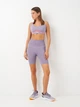 Спортивный топ для бега и тренировок женский Puma 4Keeps Cloudspun Bra 52580930 L Сиреневый (4067981165551) - изображение 3