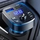 FM-трансмиттер с автомобильным зарядным устройством от прикуривателя 2 USB 3.1A Модулятор вызова без рук MicroSD Bluetooth 5.0 547 - изображение 2