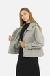 Женская ветровка, короткая L цвет оливковый YUKI ЦБ-00258989 - изображение 3
