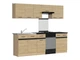 Кухонні гарнітури зі стільницею Junona Line 230 AGD Black Red White 230 (K24-JUNONA_AGD_WER_2/230_ZBL) 169930 - зображення 2
