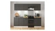 Кухонний гарнітур зі стільницею Junona Line 230 Black Red White 230 (K24-JUNONA_MODUL_WER_2/230_ZBL) 169888 - зображення 3