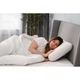 Подушка Ardesto ортопедическая Sleepwell, классическая прямоугольная, пена мемори, 60х40х12см [85048] - изображение 2