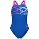 Купальник для дівчаток Arena PASTIME SWIMSUIT V BACK 008308-809-8 128см Синій - изображение 1
