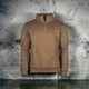 Толстовка мужская тактическая флисовая Tactical Sweat-Shirt M.Zipper Dark Coyote Sturm Mil-Tec Германия 3XL 11472519 - изображение 1