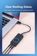 Звуковая карта Vention 0.15м USB - 3x 3.5мм minijack с поддержкой микрофона 16 бит/48 кГц TRS Наружный Адаптер Стерео AUX с управлением громкости Универсальный Черный - изображение 13