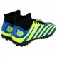 Сороконіжки футбольні з носком SP-Sport Active 8012-1 розмір 45 Blue-Neon Green - зображення 4