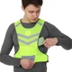 Жилет безпеки світловідбивний сигнальний на липучках Zelart RST-20 Neon Green - зображення 5