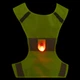 Жилет безопасности светоотражающий сигнальный на липучках Zelart RST-19-1LED Neon Green - изображение 9