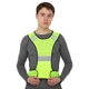 Жилет безпеки світловідбивний сигнальний на липучках Zelart RST-09 Neon Green - зображення 1