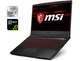 Ігровий ноутбук MSI GF63 Thin 10SDR / 15.6" (1920x1080) IPS / Intel Core i7-10750H (6 (12) ядер по 2.6 - 5.0 GHz) / 16 GB DDR4 / 256 GB SSD / nVidia GeForce GTX 1660 Ti, 6 GB GDDR6, 192-bit / WebCam б/в - зображення 1