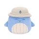 Мягкая игрушка Squishmallows – Синий кит Самир в панаме (19 cm) - изображение 1