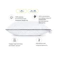 Подушка MirSon 1273 Royal Pearl с эвкалиптом Средняя 50х70 см [35979] - изображение 3