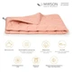 Одеяло MirSon антиаллергенное Eco-Soft всесезонное №1733 Eco Light Coral 140x205 см [39031] - изображение 2