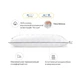 Подушка MirSon 1489 Royal Pearl Hand Made memory effekt Мягкая 45х45 см (2200003263480)[36171] - изображение 2