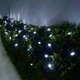 Светодиодная уличная гирлянда 10м, 100LED, 220V, черный каучук, статический режим, IP68, Холодный белый - изображение 1