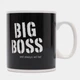 Кружка гигант Big Boss (Большой босс) 800 мл, керамическая - изображение 3