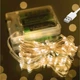 Светодиодная гирлянда Роса на батарейках + USB, 5м, статический режим, 50 LED, IP44, Теплый белый - изображение 1