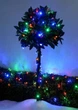 Светодиодная уличная гирлянда 100 LED, 10м, 220В, черный каучук, динамический режим, IP68, Мультиколор - изображение 4