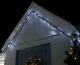 Светодиодная уличная гирлянда 10м, 100LED, 220V, черный каучук, статический режим, IP68, Холодный белый - изображение 4