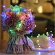 Світлодіодна гірлянда Роса на батарейках + USB, 5м, статичний режим, 50 LED, IP44, Мультиколор - зображення 2