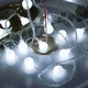 Світлодіодна гірлянда "Кульки" 20 LED, 5м + перехідник, 220V, IP44, Холодний білий - зображення 2