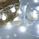 Світлодіодна гірлянда "Кульки" 20 LED, 5м + перехідник, 220V, IP44, Холодний білий - зображення 7