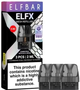 Змінний картридж ELFBAR ELFX 2ml 0.8 Ом 2 мл для POD систем 3 шт (6937080575897) - зображення 1