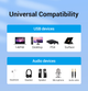 Звуковая карта Vention 0.5м USB - 3x 3.5мм minijack с поддержкой микрофона 16 бит/48 кГц TRS Наружный Адаптер Стерео AUX с управлением громкости Универсальный Черный - изображение 14