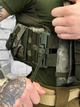 Тактична плитоноска Cordura 1000D із системою MOLLE та комплектом підсумків Multicam Elite - зображення 3