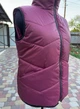 Жіночий теплий жилет подовжений MODA 00115/1 68 Бордовий (M-00115/4 U) - зображення 1