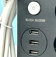 Подовжувач мережевий Power Socket 8204 3 USB на 4 розетки 2м Black - зображення 6