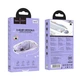 Миша Wireless Hoco GM29 dual-mode silent бездротова оптична 2.4Гц 800-1600DPI для комп'ютера/ноутбука Фіолетовий - изображение 2