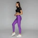 Эластические лосины из бифлекса FitEnergy для танцев, спорта и тренировок размер 7XL сиреневые (201-V-7XL) - изображение 2