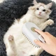 Парова щітка спрей парова Pet Spray Massage Brush 3в1 для собак і кішок Білий - зображення 5
