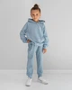 Дитячий спортивний костюм (худі + штани jogger) Блакитний 104 см - зображення 1