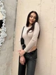 Боді жіночий – базовий у рубчик Hype brand 045 Бежевий 44-46 - зображення 6