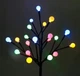 Светодиодное дерево гирлянда "Шарики", 30см, 24LED, 220V, IP40, Мультиколор - изображение 3