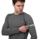 Браслет светоотражающий на руку Zelart AP01 длина 19см White-Black-Yellow - изображение 9