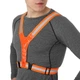 Жилет безопасности светоотражающий пояс сигнальный Zelart RST-35 c USB Orange - изображение 6