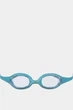 Детские очки для плавания в бассейне Arena Spider Jr (92338-173) light blue-yellow 6-12р - изображение 3