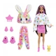 Кукла Mattel Barbie Cutie Reveal Цветные пушистики Кролик Барби HRK38 - изображение 3