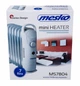 Масляный радиатор Mesko MS 7804 (7 ребер) - изображение 3