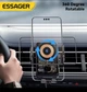 Автомобильное беспроводное зарядное устройство - держатель для телефона Essager Qi 15 Вт со встроенным аккумулятором и прозрачным корпусом - изображение 15