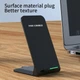 Беспроводное зарядное устройство Держатель - подставка Qi Fast Charger 15W для iPhone та Android Black - изображение 5